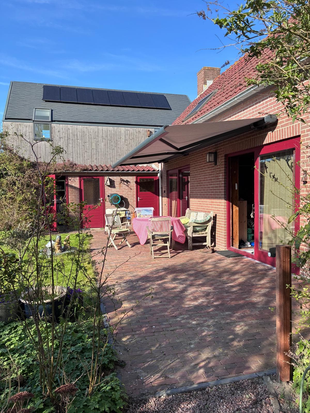 Die Terrasse am Haus